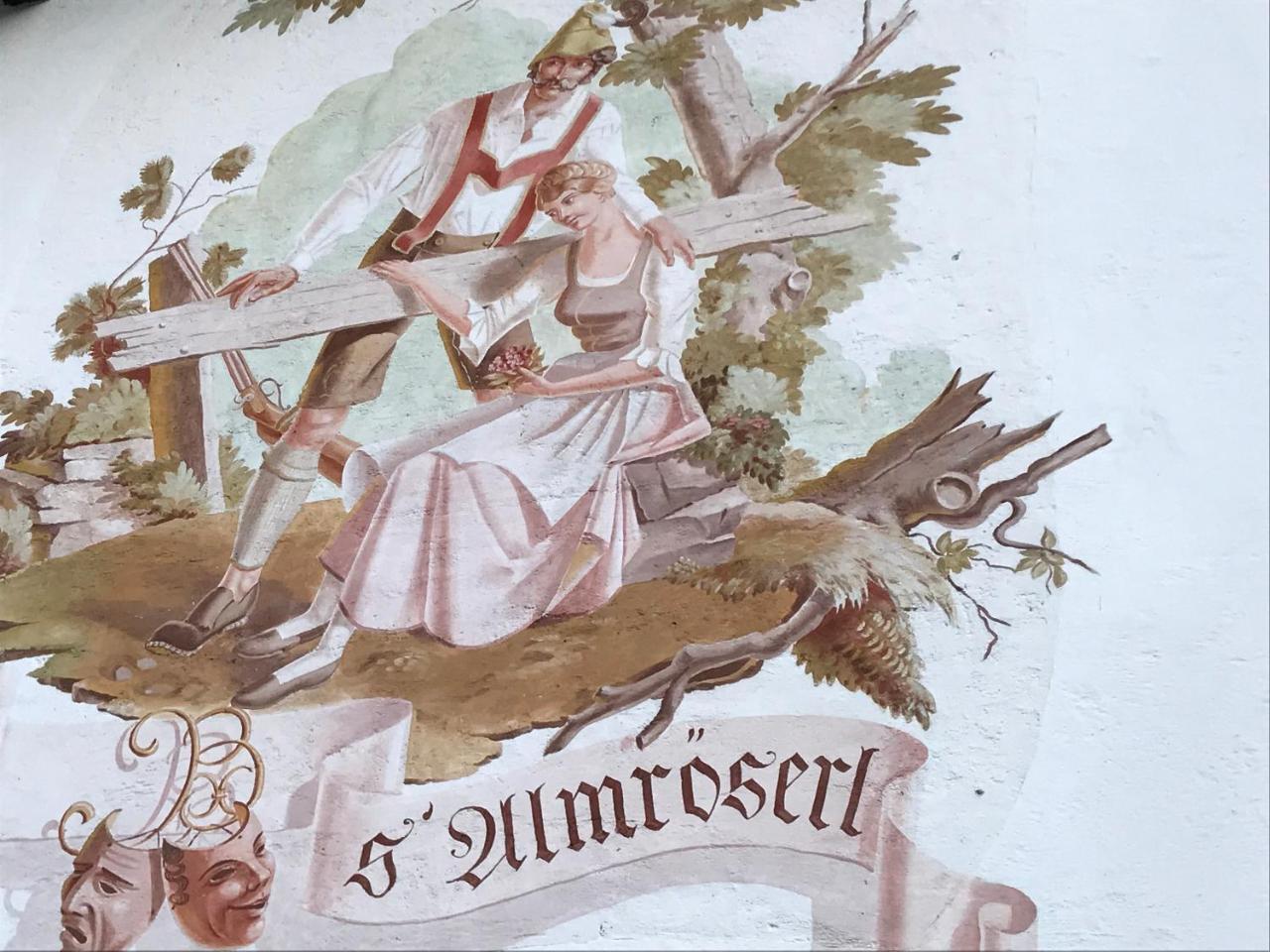 Almroeserl Mittenwald Bagian luar foto